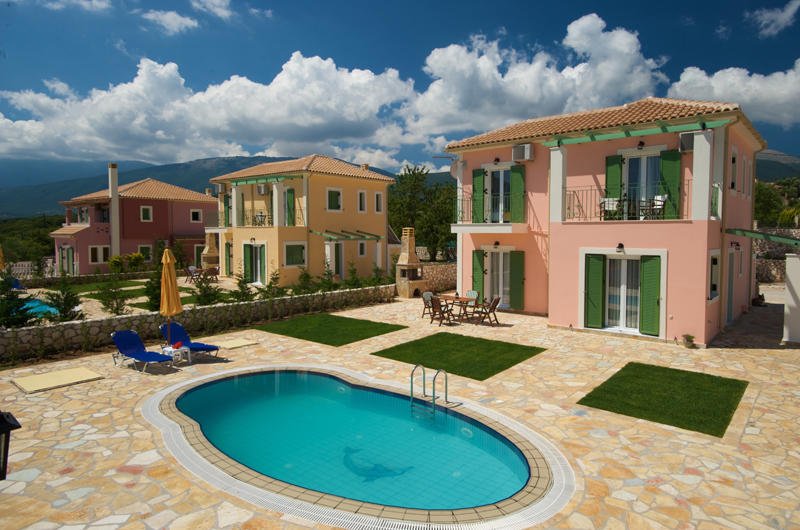 Iliachtides Villas Karavomylos Exteriör bild